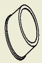 Catalog drawing of Accessory bottle cap